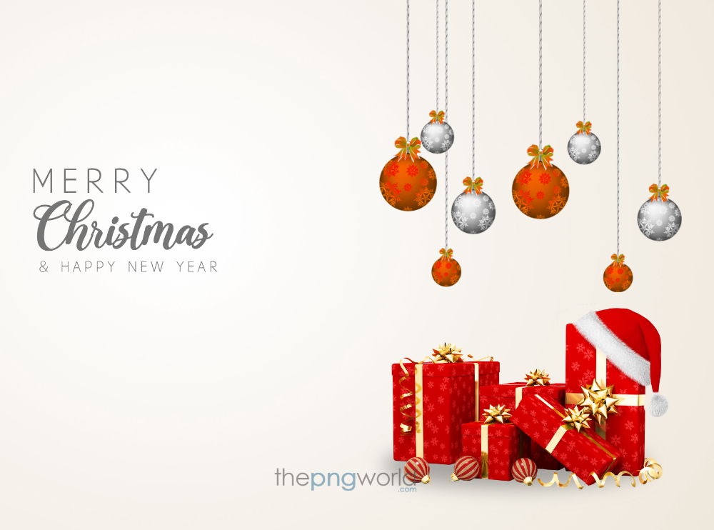 Merry Christmas with Gifts Template PSD christmas,merry christmas,happy new year,2022,template,gifts,lights,stars,text,wishes,vector,new year 2022,christmas template,new year template